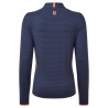 FootJoy Full-Zip Lightweight Tonal Stripe Midlayer