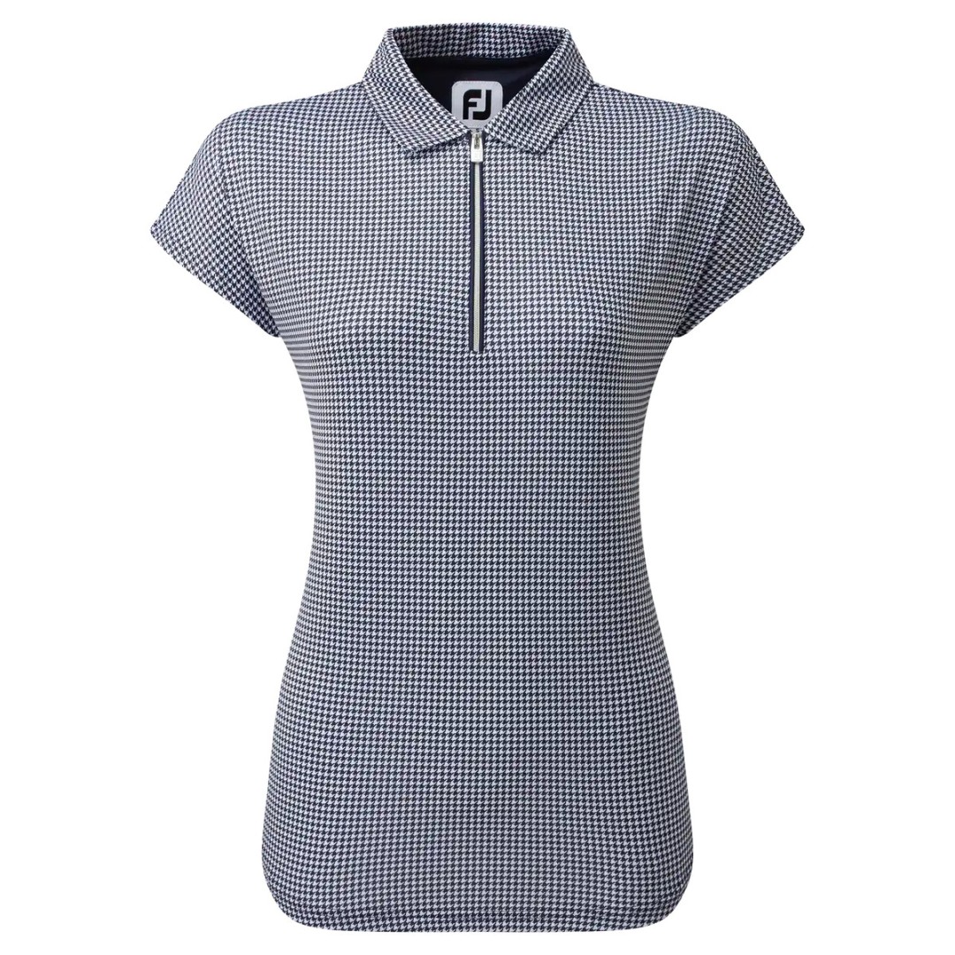 FootJoy Houndstooth Print Lisle