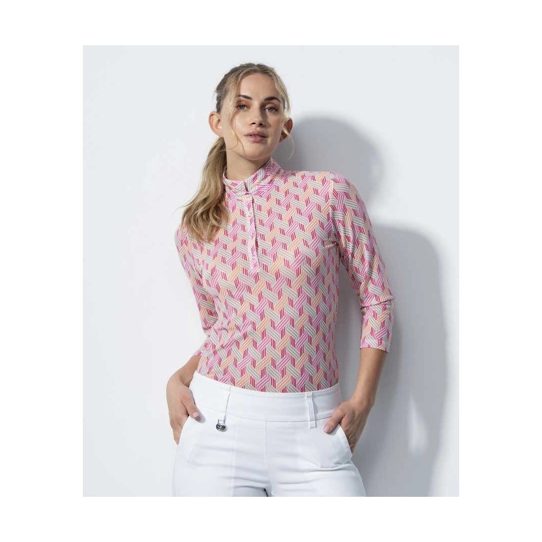Daily Sports Digne Mesh 3/4 sleeve polo
