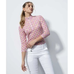 Daily Sports Digne Mesh 3/4 sleeve polo