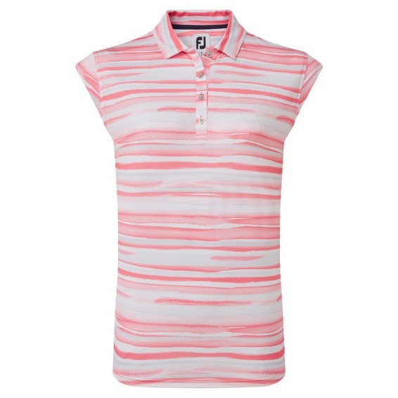 FootJoy Cap Sleeve Watercolour Print Lisle