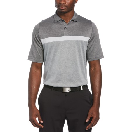 Callaway Mens Soft Touch Color Block Golf Polo