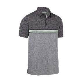 Callaway Heathered Chest Stripe Polo