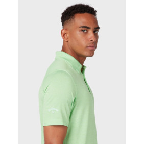 Callaway Heathered Jaquard Polo
