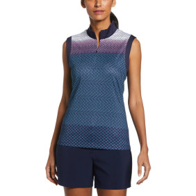 Callaway Zip Mock Gradient Sleeveless