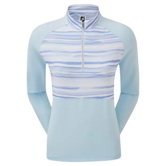 FootJoy Half-Zip Jersey Watercolour Midlayer FootJoy Half-Zip Jersey Watercolour Midlayer