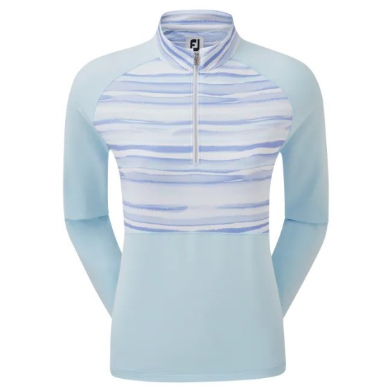 FootJoy Half-Zip Jersey Watercolour Midlayer